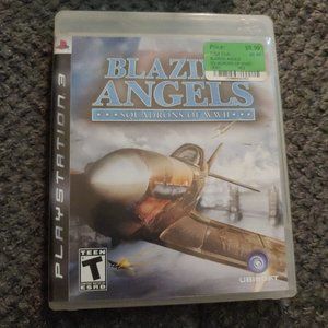 Blazing Angels: Squadrons of WWII (Sony PlayStation 3, 2006) PS3 Video Game CIB